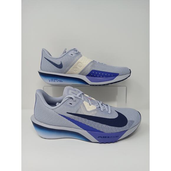 Nike Air Zoom Rival Fly 4 Men Sz US 10 Running Shoes FV6040 002 Violent/ Blue - Picture 3 of 15